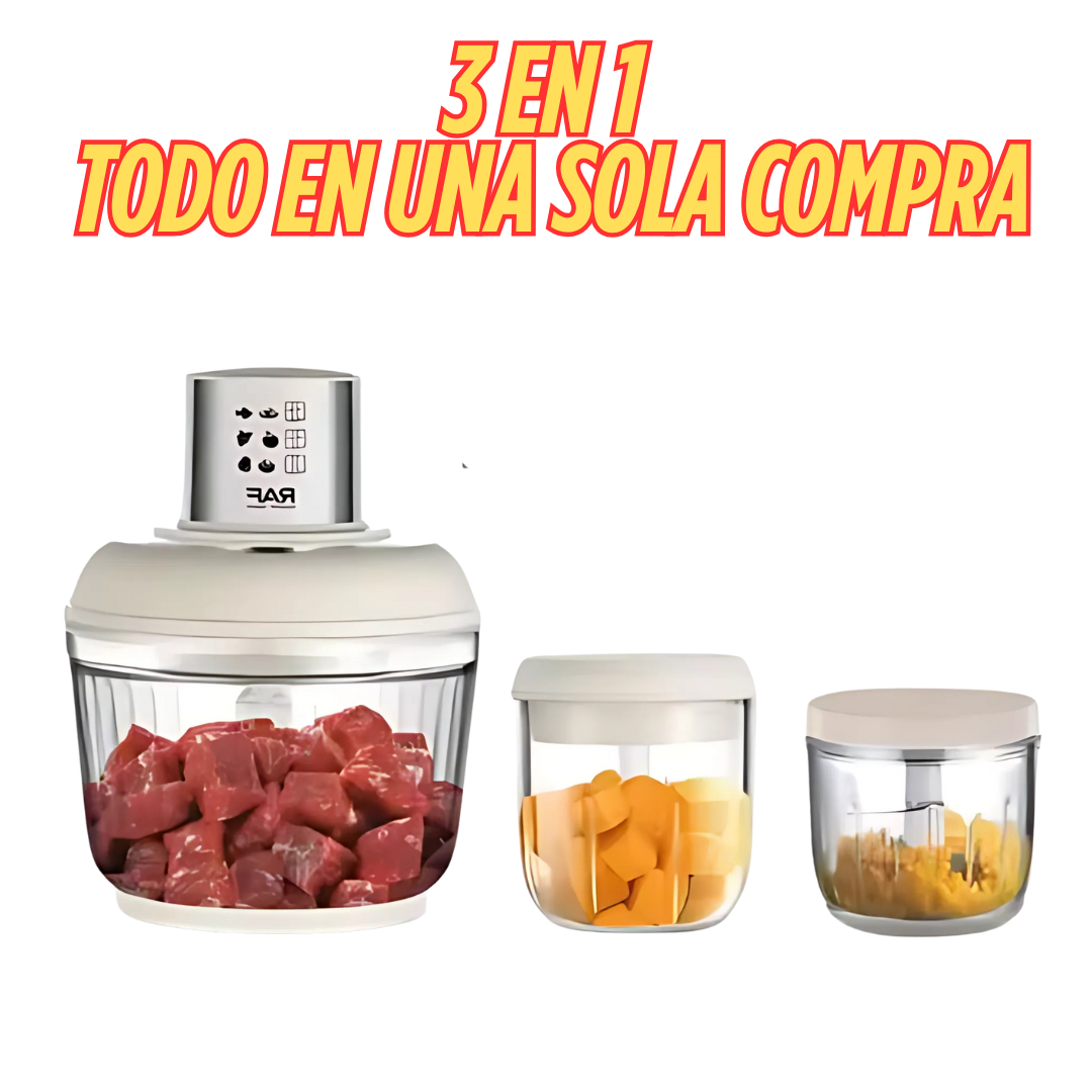 EFICIENTE PROCESADOR POTENTE DE ALIMENTOS