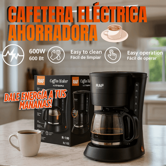 Cafetera Eléctrica Ahorradora 600w