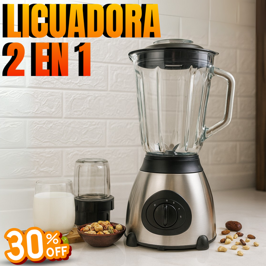INCREÍBLE LICUADORA 2 EN 1